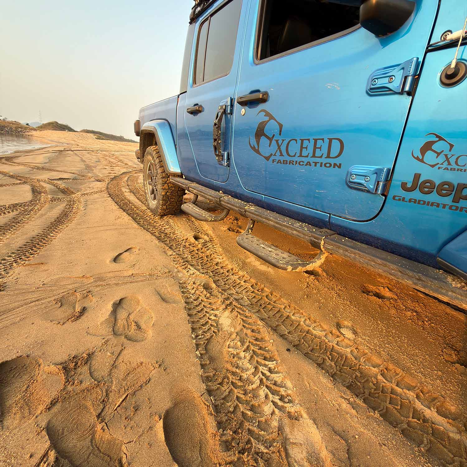 Removable Side Step for Gladiator for Jeep JT/A Pair
