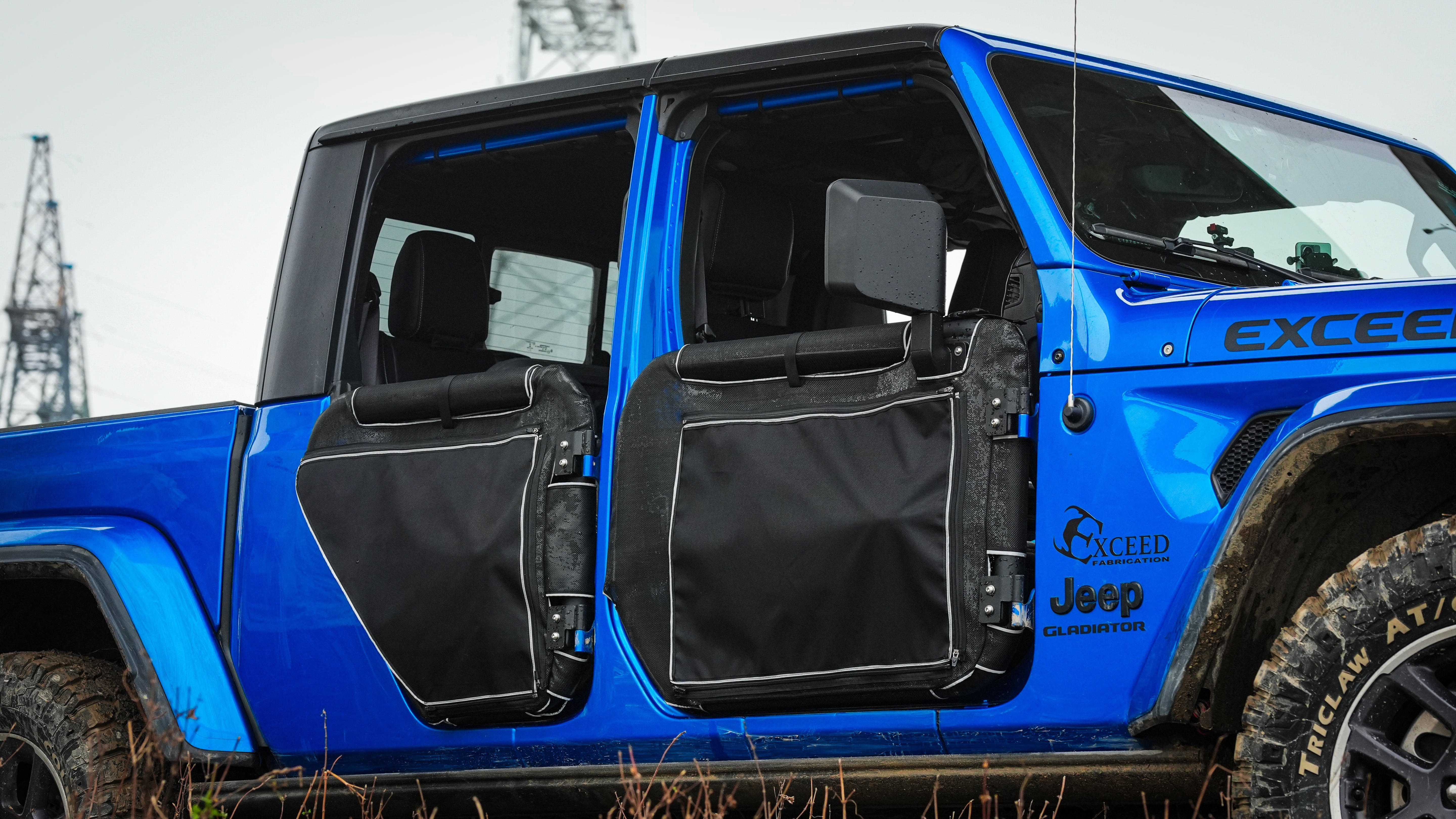 Tube door mesh cover for SD1 JL/JT front&rear