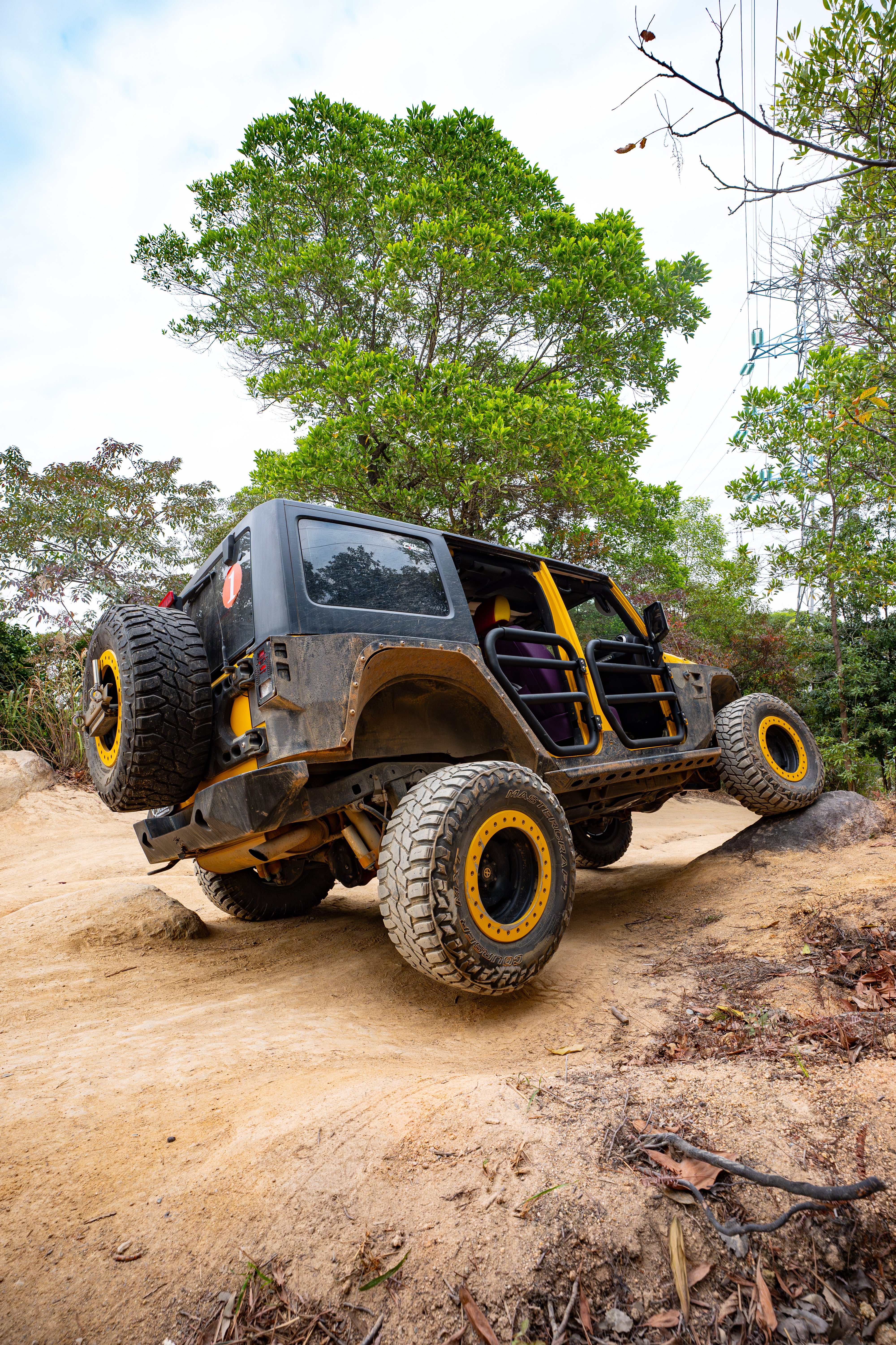 Exdfab 4wd | SD1 Tube door for Wrangler JK