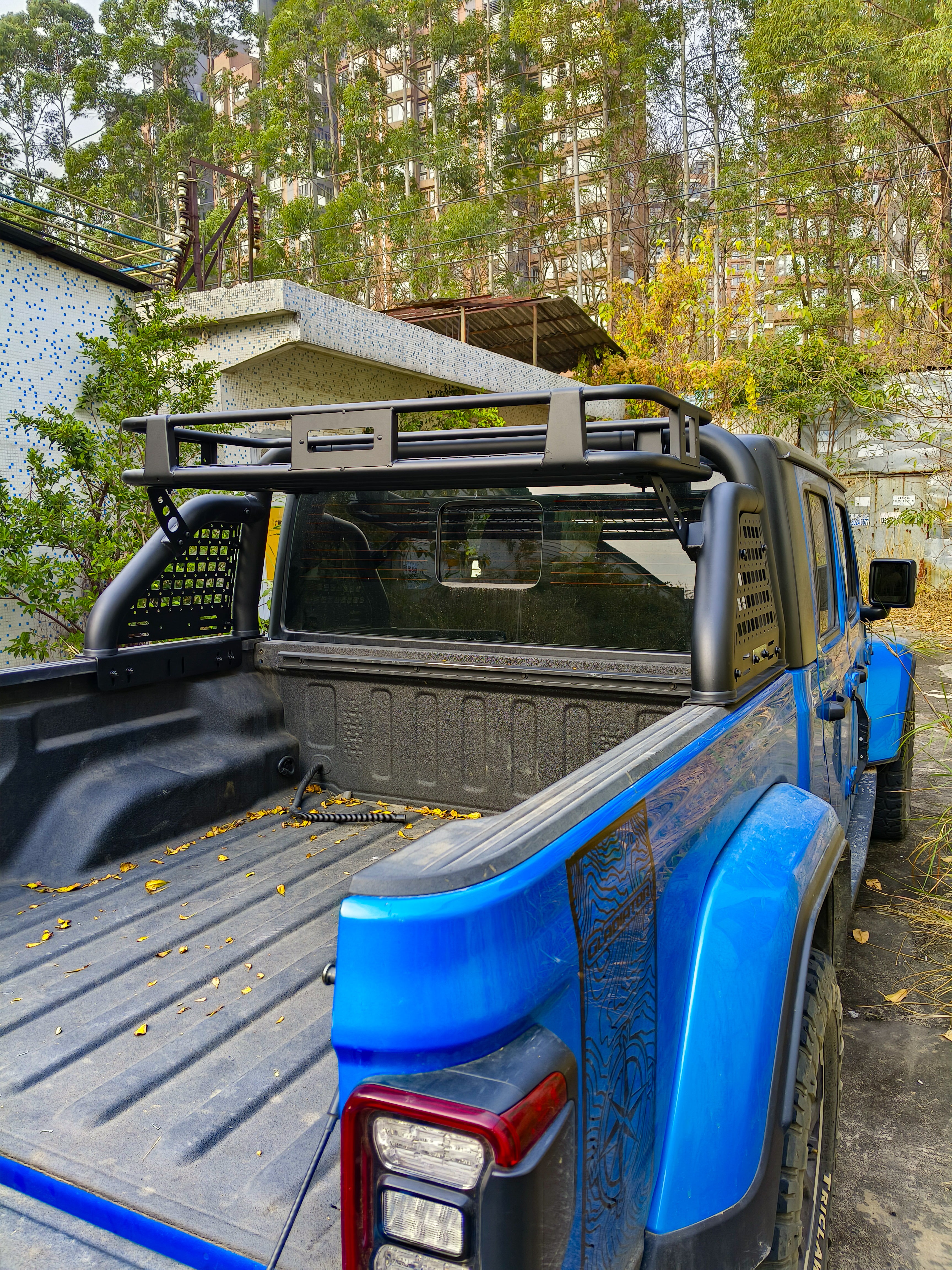 Roll Bar with Cargo Basket