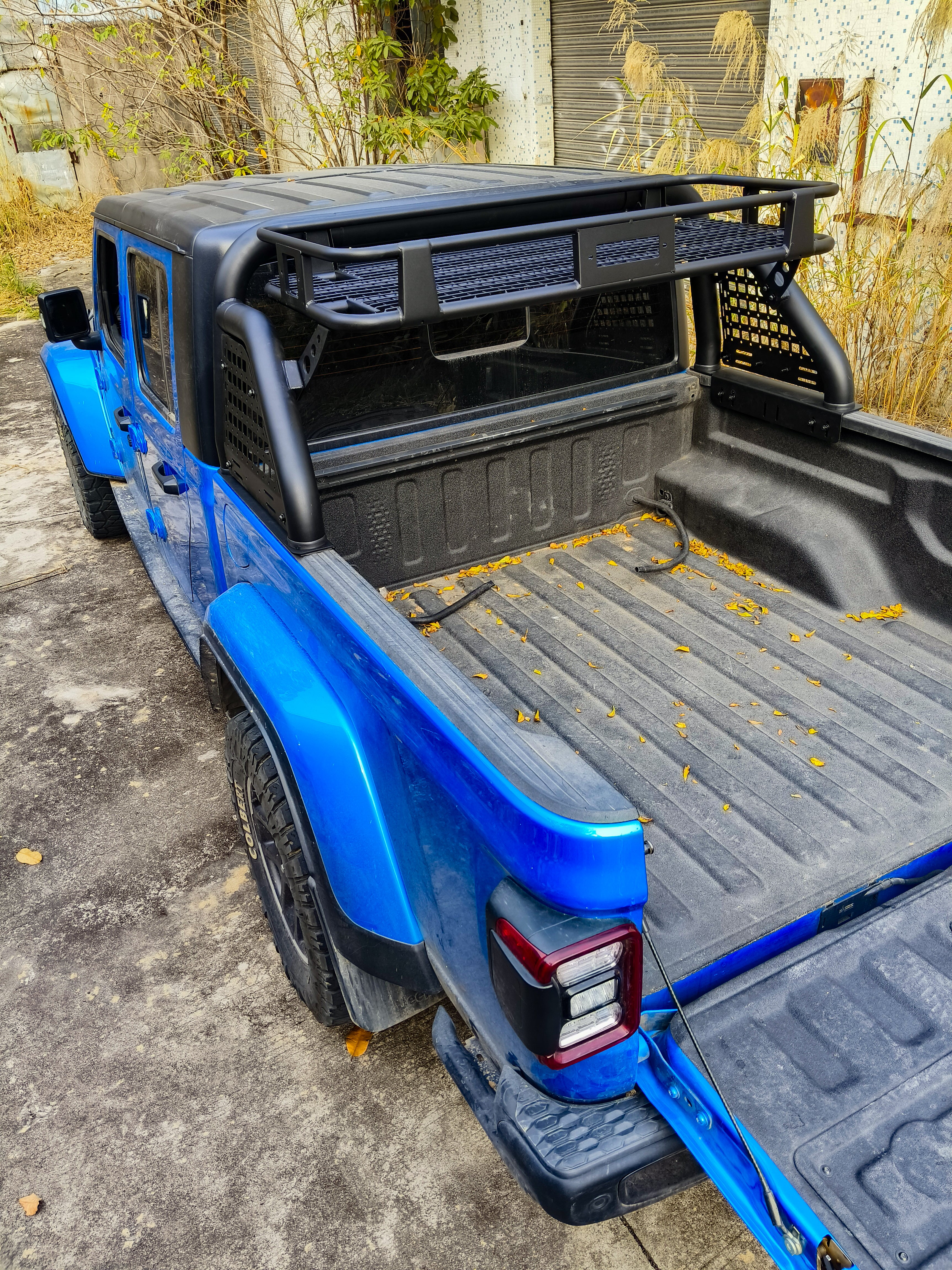 Roll Bar with Cargo Basket