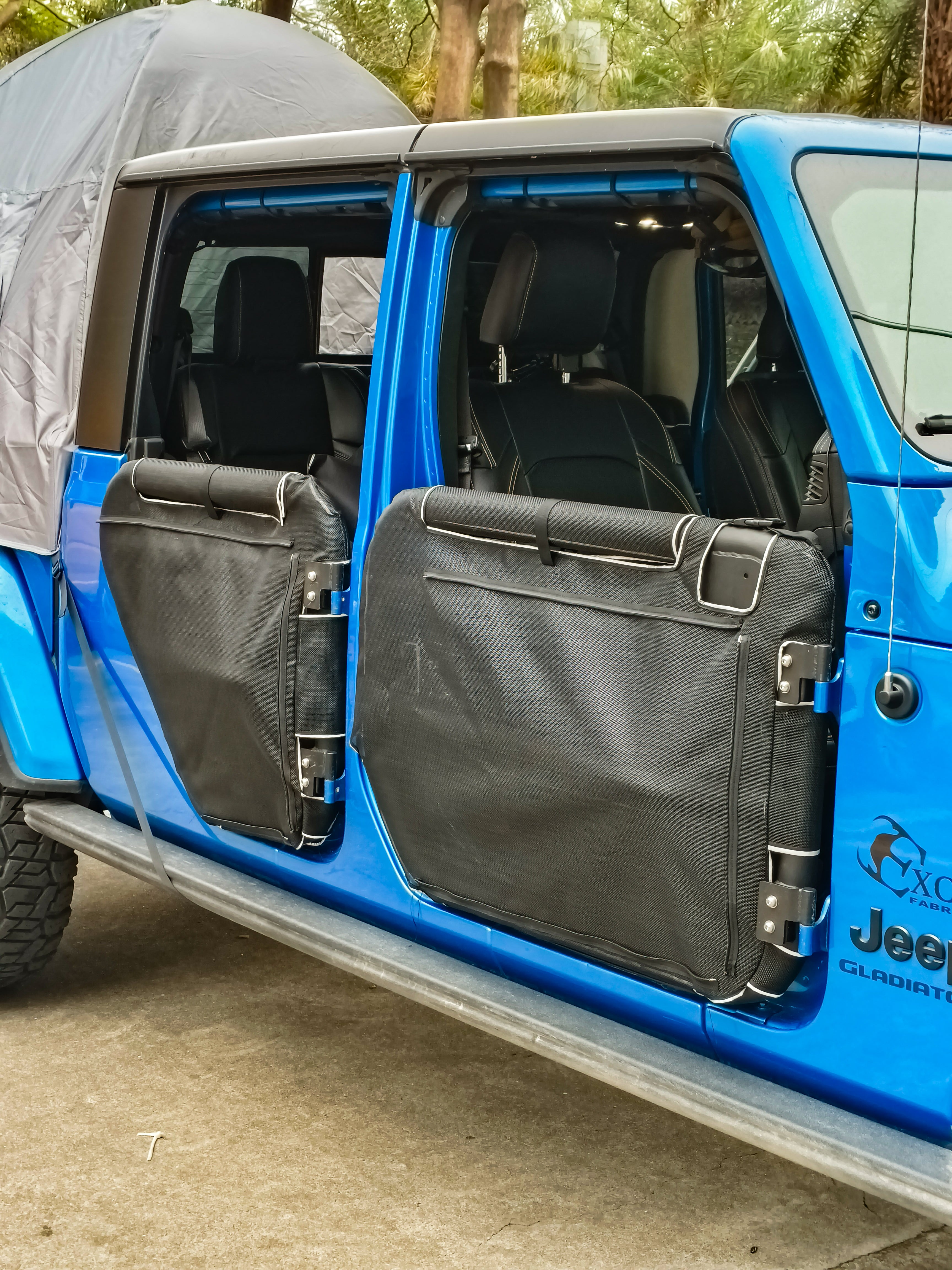 Tube door mesh cover for SD1 JL/JT front&rear
