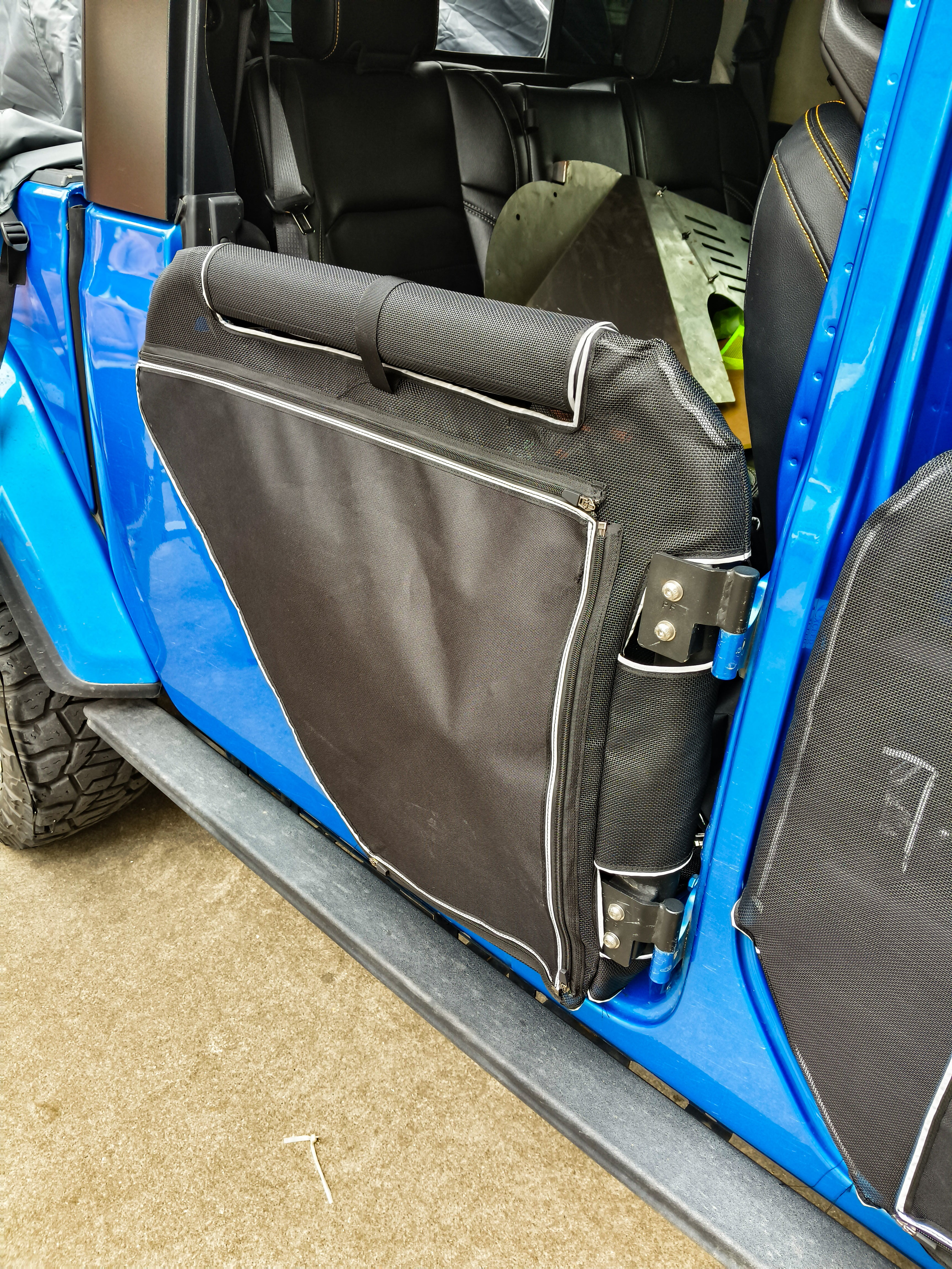 Tube door mesh cover for SD1 JL/JT front&rear
