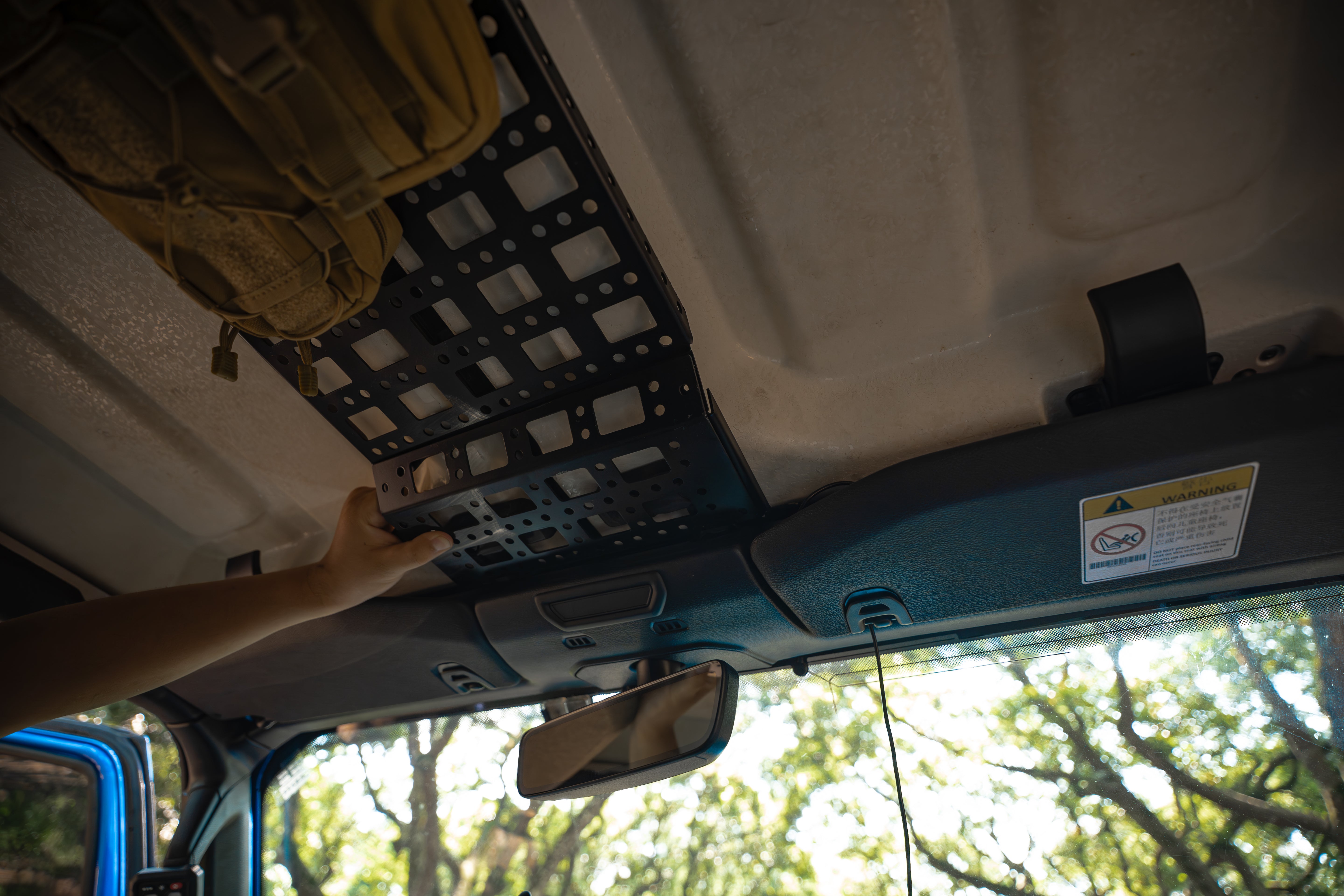 Presale | Overhead molle for Jeep Wrangler JL / Gladiator JT