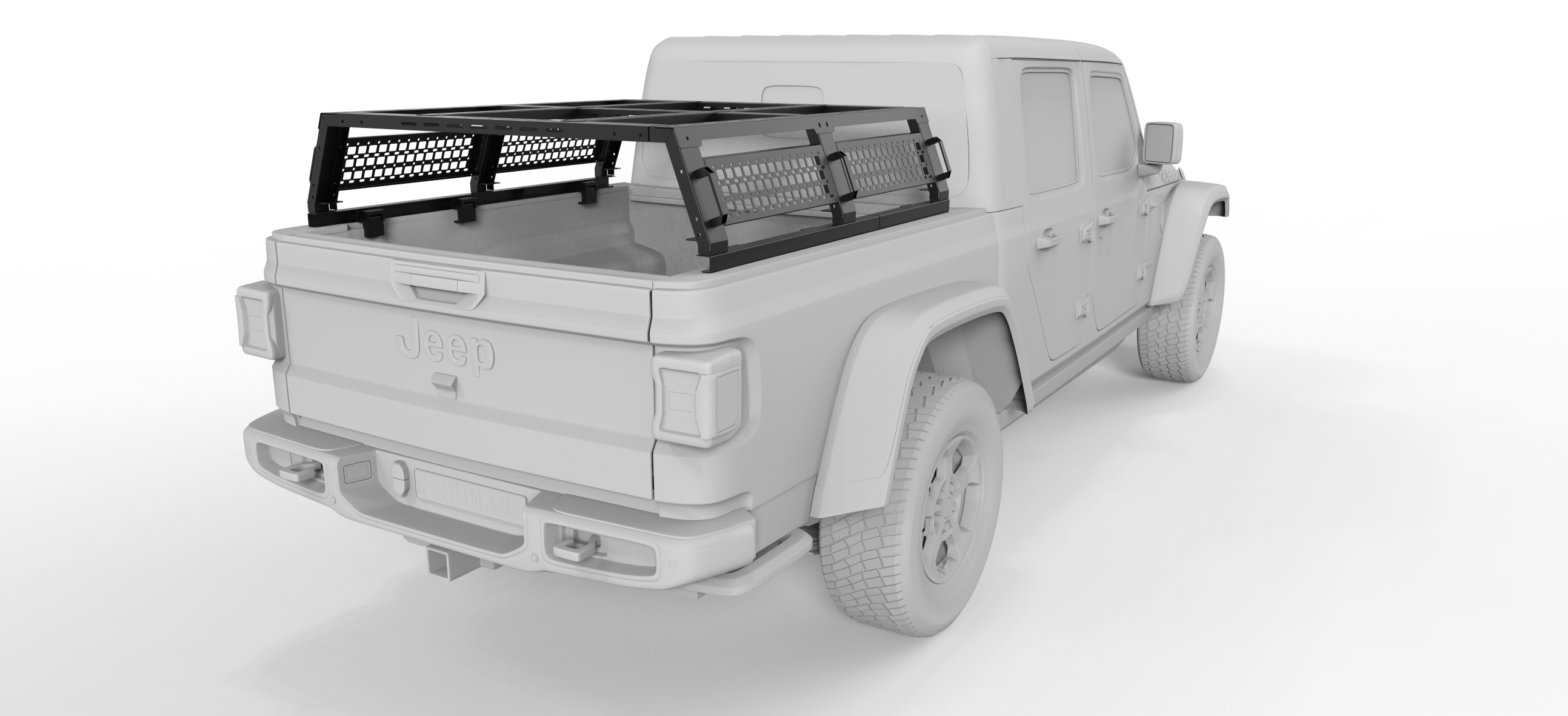 SR1 Bed rack for 2020-2025 Jeep Gladiator Ford F150 Ram 1500