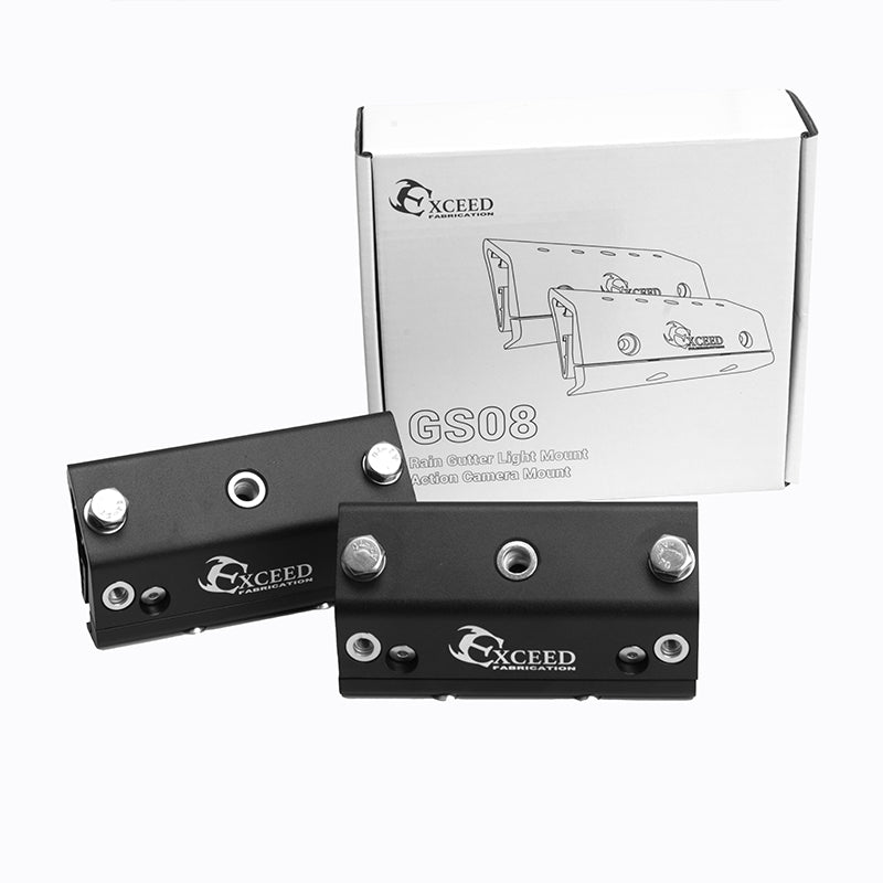 Exceedfab Rain Gutter Pod Light Bracket(Pair) for JL/JT