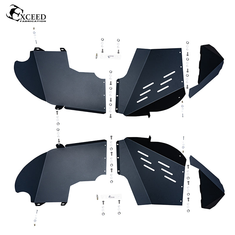 EXCEED FABRICATION Front Inner Fenders Liners for Jeep Gladiator JT