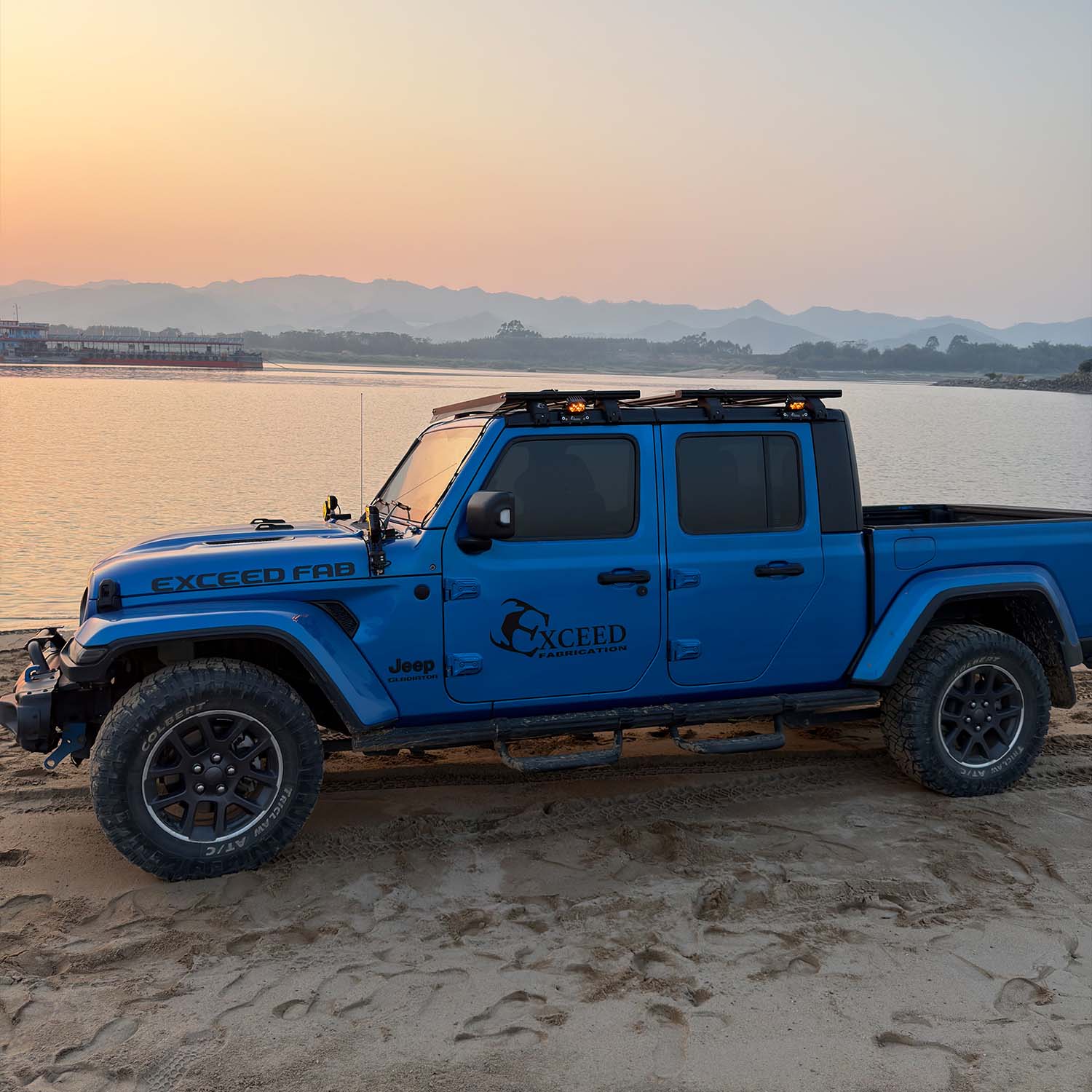 Removable Side Step for Gladiator for Jeep JT/A Pair