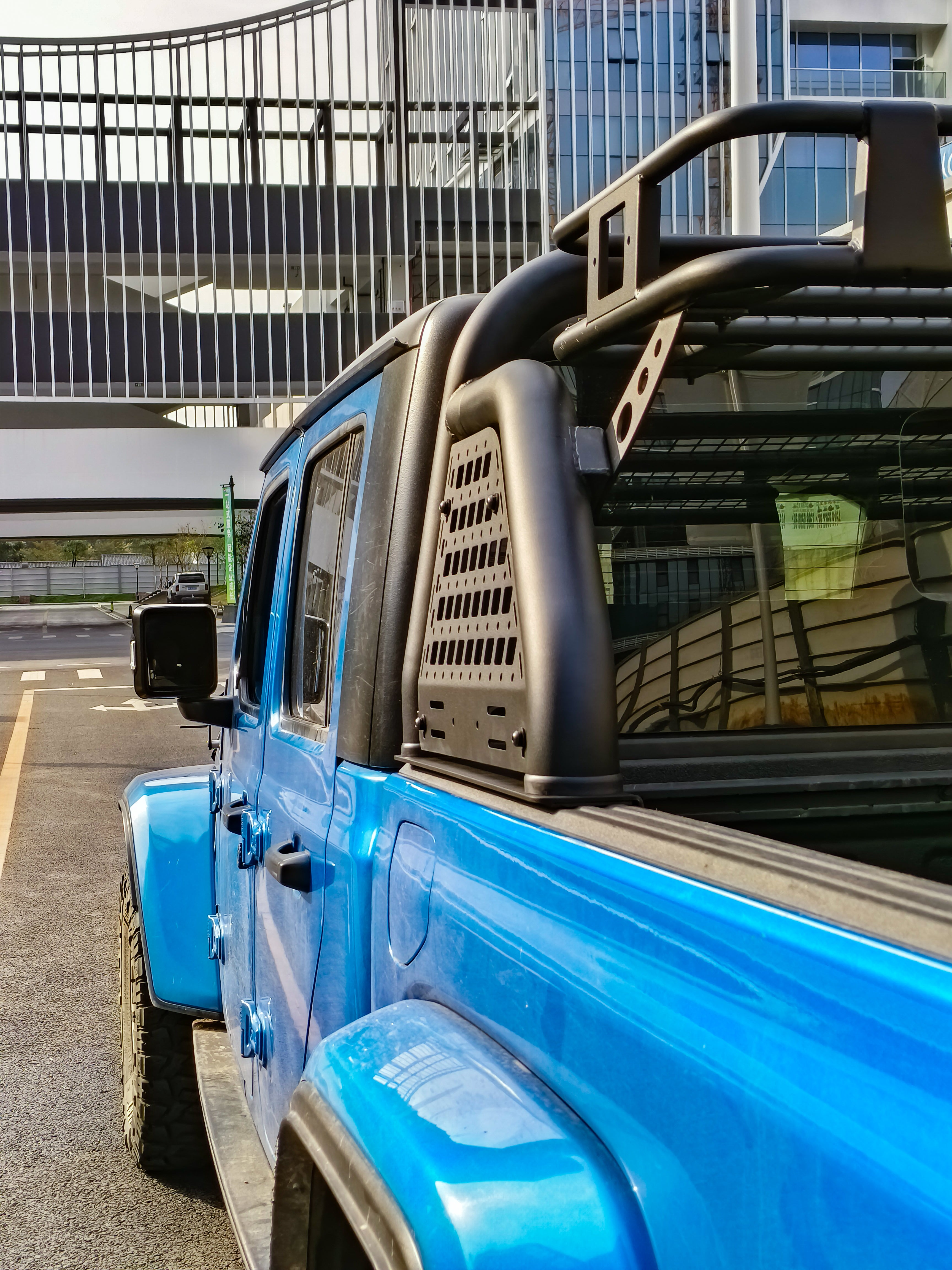Roll Bar with Cargo Basket