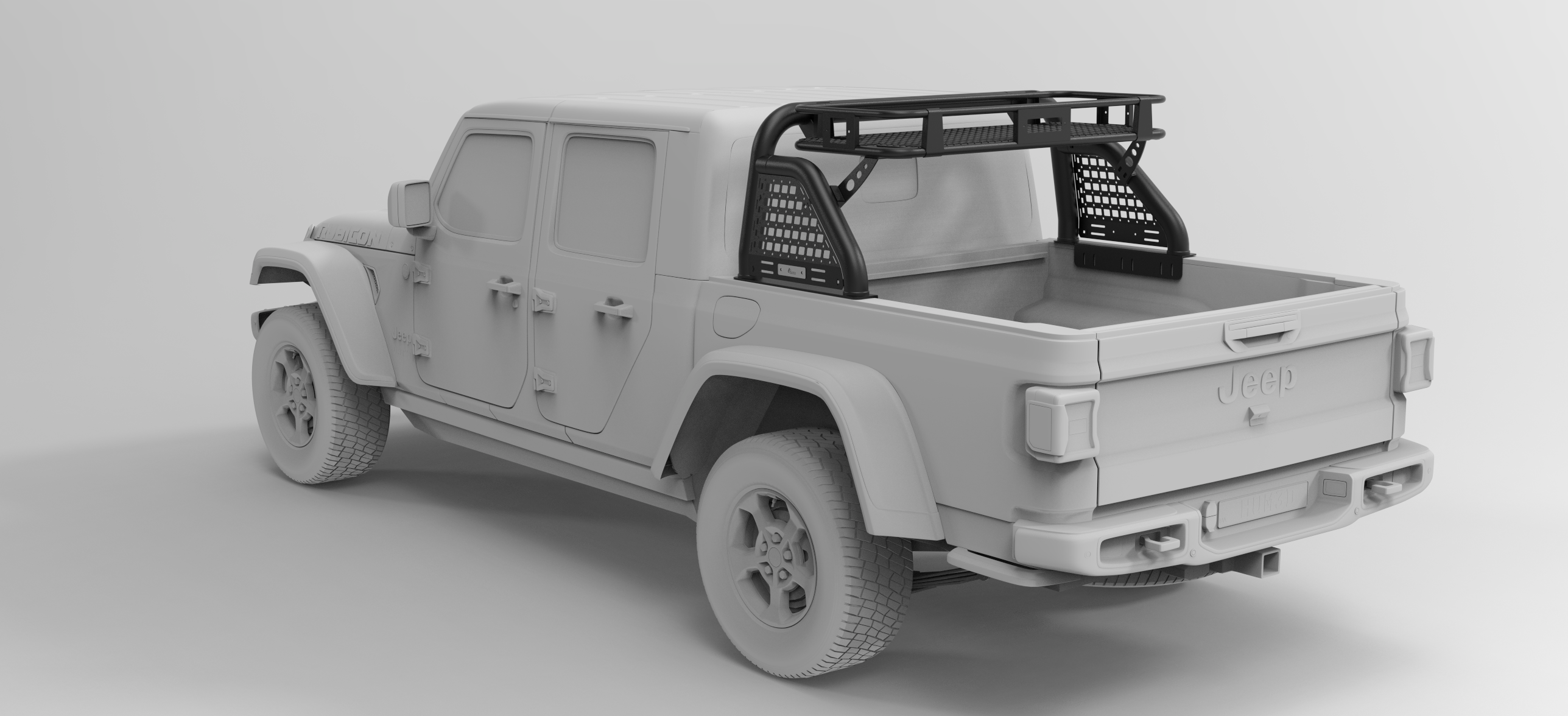 Roll Bar with Cargo Basket