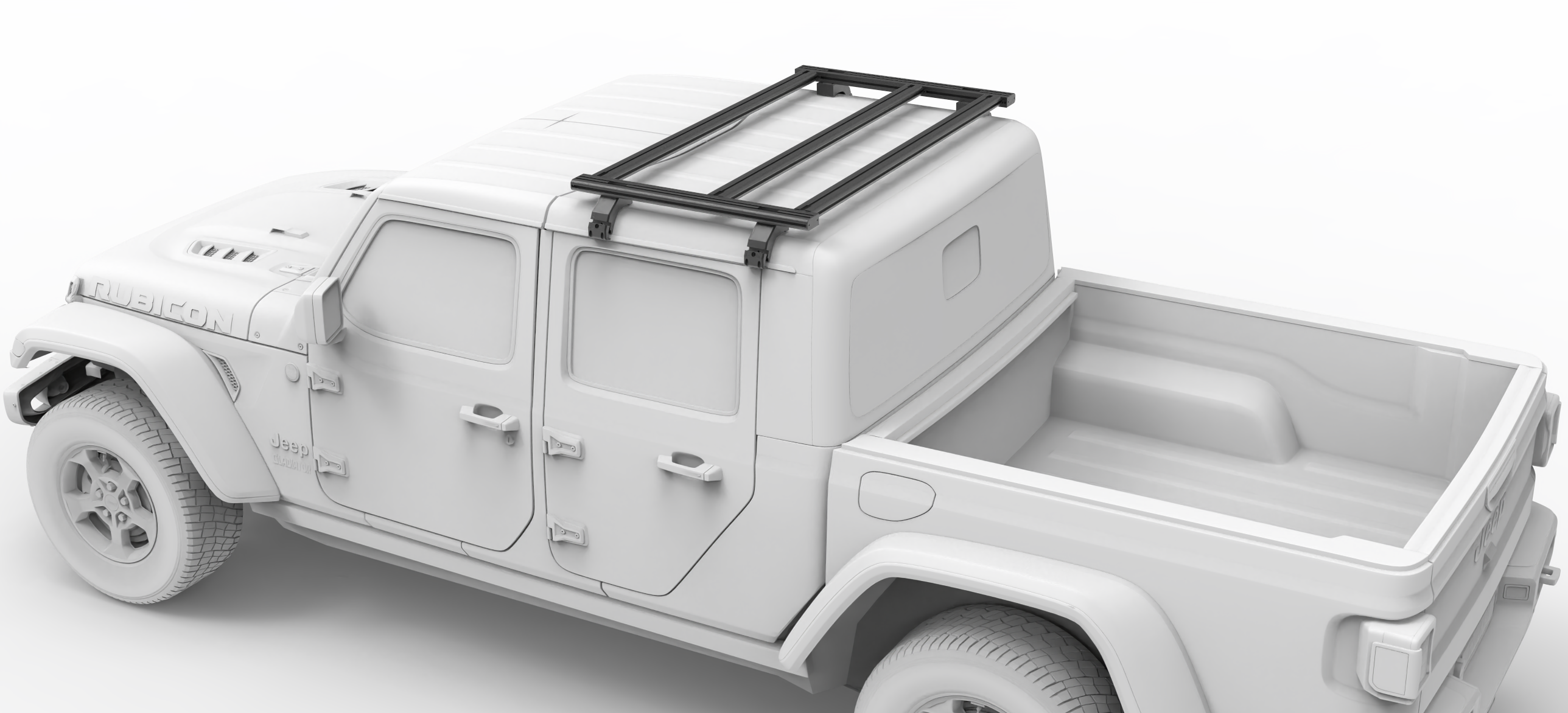 Extruded Aluminum Luggage Rack