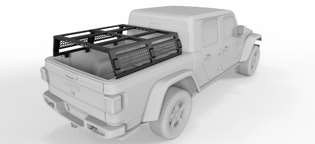 SR1 Bed rack for 2020-2025 Jeep Gladiator Ford F150 Ram 1500