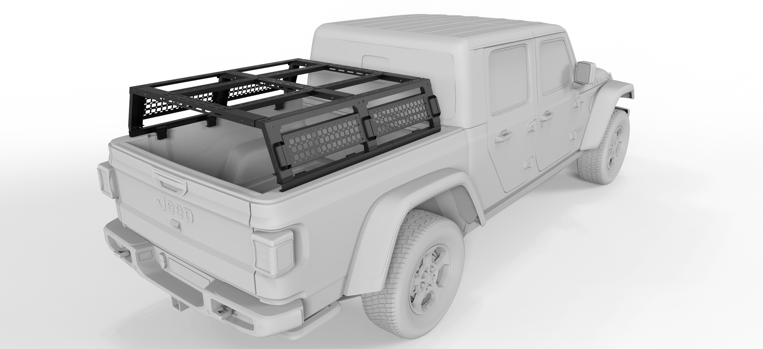 SR1 Bed rack for 2020-2025 Jeep Gladiator Ford F150 Ram 1500