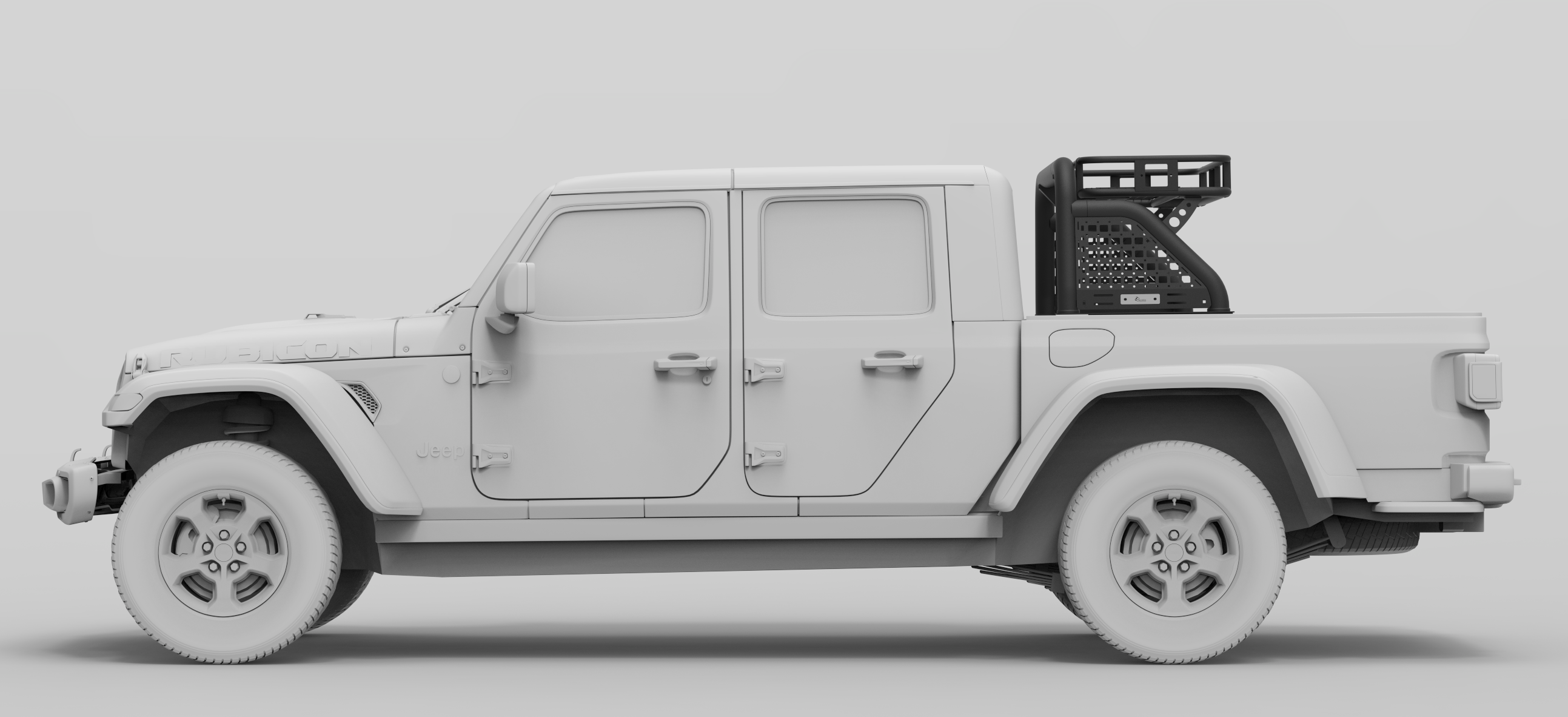 Roll Bar with Cargo Basket